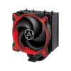COOLER ARCTIC FREEZER 34 ESPORTS RED, SOCKET AMD AM4, INTEL 1150, 1151, 1155, 1156, 2066, 2011(-3) UP TO 200W, FAN 120MM, 200-2100RPM PWM, FLUID DYNAMIC BEARING