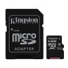 64GB KINGSTON CANVAS SELECT PLUS SDCS2/64GB MICROSDHC, 100MB/S,