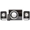 ACTIVE SPEAKERS SVEN MS-300 BLACK, MINI MUSIC SYSTEM: FM TUNER, USB PORT, SD SLOT ( 2.1 SURROUND, RMS 12W, 6W SUBWOOFER, 2X3W SATELLITES ) (BOXE SISTEM ACUSTIC/КОЛОНКИ АКУСТИЧЕСКАЯ СИСИТЕМА), WWW