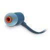 JBL T110 BLUE IN-EAR HEADPHONES, 20HZ-20KHZ, MICROPHONE, REMOTE, CABLE, JBLT110BLU