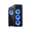 CASE ATX MIDITOWER CHIEFTEC GAMING SCORPION III GL-03B-OP BLACK NO PSU, 2X USB 3.1, 1X USB 2.0, AUDIO-OUT, 4X 120MM A-RGB RAINBOW LED FAN, 2 TEMPERED GLASS, RGB CONTROL HUB,