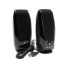 LOGITECH S150 DIGITAL USB SPEAKER SYSTEM, BLACK, 2.0, RMS 1.2W, 2X0.6W, 90 - 20.000 HZ, 980-000029