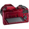 NIKON COOLPIX B500 RED, 16.0 MP 1/2.3" BSI CMOS SENSOR, NIKKOR F/3.0-6.5MM ED LENS, 22.5-900MM (35MM EQUIVALENT), 40X OPTICAL ZOOM LENS, 80X DYNAMIC ZOOM, 3" 921K-DOT TILTING LCD, FULL HD 1080P VIDEO RECORDING AT 30 FPS, BLUETOOTH (BLE), WI-FI, VNA953E1