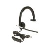 LOGITECH USB HEADSET MONO H650E, HEADSET: 50HZ-10KHZ, MICROPHONE: 100HZ-10KHZ, 2.5M CABLE, 981-000514