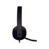 LOGITECH USB HEADSET H540, HEADSET: 20HZ-20KHZ, MICROPHONE: 100HZ-10KHZ, 2.5M CABLE, 981-000480