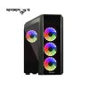 CASE ATX MIDITOWER CHIEFTEC GAMING SCORPION III GL-03B-OP BLACK NO PSU, 2X USB 3.1, 1X USB 2.0, AUDIO-OUT, 4X 120MM A-RGB RAINBOW LED FAN, 2 TEMPERED GLASS, RGB CONTROL HUB,