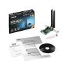 ASUS PCE-AC51 WIRELESS-AC750 DUAL-BAND PCI-E ADAPTER, 2.4GHZ/5GHZ, IEEE 802.11 A/B/G/N/AC, AC PERFORMANCE: 300+433 MBPS (PLACA DE RETEA WIRELESS WIFI/СЕТЕВАЯ КАРТА WIFI БЕСПРОВОДНАЯ)