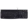 КЛАВИАТУРА LOGITECH K120 BLACK, KEYBOARD FOR BUSINESS, USB, 920-002522