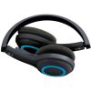 LOGITECH WIRELESS HEADSET H600, NOISE-CANCELING MICROPHONE, USB NANO RECEIVER 2.4 GHZ WIRELESS, 981-000342 (CASTI FARA FIR CU MICROFON/БЕСПРОВОДНЫЕ НАУШНИКИ С МИКРОФОНОМ)