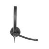 LOGITECH HEADSET USB STEREO H570E BLACK, HEADSET: 31.5HZ-20KHZ, MICROPHONE: 100HZ-18KHZ, 2.5M CABLE, 981-000575