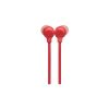 БЕСПРОВОДНЫЕ НАУШНИКИ С МИКРОФОНОМ ВНУТРИКАНАЛЬНЫЕ JBL TUNE T125BT RED BLUETOOTH WIRELESS IN-EAR HEADPHONES, 20HZ-20KHZ, 16 OHMS, 96DB, MICROPHONE, REMOTE, BT5.0, 120 MAH LITHIUM-ION POLYMER UP TO 16 HOURS, JBLT125BTCOR (CASTI CU MICROFON FARA FIR JBL / Б