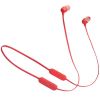 БЕСПРОВОДНЫЕ НАУШНИКИ С МИКРОФОНОМ ВНУТРИКАНАЛЬНЫЕ JBL TUNE T125BT RED BLUETOOTH WIRELESS IN-EAR HEADPHONES, 20HZ-20KHZ, 16 OHMS, 96DB, MICROPHONE, REMOTE, BT5.0, 120 MAH LITHIUM-ION POLYMER UP TO 16 HOURS, JBLT125BTCOR (CASTI CU MICROFON FARA FIR JBL / Б