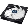CASE/CPU FAN ARCTIC F14 SILENT, BLACK, 140X140X27 MM, 3-PIN, 800RPM, NOISE 0.08 SONE