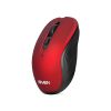 МЫШЬ SVEN RX-560SW WIRELESS RED, OPTICAL MOUSE, 2.4GHZ, NANO RECEIVER, 800/1200/1600DPI, 5+1(SCROLL WHEEL) SILENT BUTTONS, SWITCHING DPI MODES, RUBBER SCROLL WHEEL, RED (MOUSE/МЫШЬ)