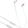 БЕСПРОВОДНЫЕ НАУШНИКИ С МИКРОФОНОМ ВНУТРИКАНАЛЬНЫЕ JBL TUNE T125BT WHITE BLUETOOTH WIRELESS IN-EAR HEADPHONES, 20HZ-20KHZ, 16 OHMS, 96DB, MICROPHONE, REMOTE, BT5.0, 120 MAH LITHIUM-ION POLYMER UP TO 16 HOURS, JBLT125BTWHT (CASTI CU MICROFON FARA FIR JBL /