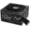 БЛОК ПИТАНИЯ 750W ATX POWER SUPPLY ASUS TUF-GAMING-750B, 750W, 80 PLUS BRONZE, EPS12V, MILITARY-GRADE CERTIFICATION, DUAL BALL FAN BEARINGS, PROTECTIVE PCB COATING, 135MM AXIAL-TECH FAN, 0DB TECHNOLOGY, SLEEVED CABLES