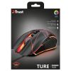 МЫШЬ ИГРОВАЯ TRUST GAMING GXT 160 TURE RGB MOUSE, 250 - 4000 DPI, 7 PROGRAMMABLE BUTTON, RGB LIGHTING, 1,7 M USB, BLACK