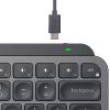 КЛАВИАТУРА LOGITECH WIRELESS MX KEYS MINI MINIMALIS GRAPHITE ILLUMINATED KEYBOARD, LOGITECH UNIFYING 2.4GHZ WIRELESS TECHNOLOGY, BLUETOOTH LOW ENERGY, RECHARGEABLE WITH USB TYPE C, GRAPHITE