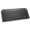 КЛАВИАТУРА LOGITECH WIRELESS MX KEYS MINI MINIMALIS GRAPHITE ILLUMINATED KEYBOARD, LOGITECH UNIFYING 2.4GHZ WIRELESS TECHNOLOGY, BLUETOOTH LOW ENERGY, RECHARGEABLE WITH USB TYPE C, GRAPHITE