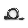 GEMBIRD PC-186-ML12-1M VDE-APPROVED MOLDED POWER CORD, 1M