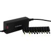 XILENCE XP-LP120.XM012 UNIVERSAL NOTEBOOK ADAPTER 120W, IN DC 100V - 240V, OUTPUT 15V-24V, 12 ADAPTERS, LED DISPLAY