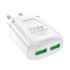 BOROFONE BA54A WIDE ROAD DUAL PORT QC3.0 CHARGER