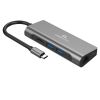 GEMBIRD  A-CM-COMBO5-01, USB TYPE-C 5-IN-1 MULTI-PORT ADAPTER