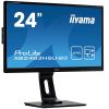 МОНИТОР 23.8 IIYAMA PROLITE XB2483HSU-B3 AMVA LED BORDERLESS 75HZ MONITOR WIDE 16:9, 0.275, 4MS, SPEAKERS 2X2W, HAS + PIVOT, ADVANCED CONTRAST 80M:1, STATIC CONTRAST 3000:1, H:30-80KHZ, 1920X1080 FULL HD, USB HUB, HDMI/DISPLAY PORT/VGA, TCO03