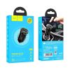ЗАРЯДНОЕ УСТРОЙСТВО HOCO Z44 LEADING PD20W+QC3.0 CAR CHARGER, OUTPUT 1XTYPE-C & 1XUSB, BLACK 757241