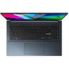НОУТБУК 14 ASUS VIVOBOOK PRO 14 OLED M3401QA QUIET BLUE, AMD RYZEN 5 5600H 3.3-4.2GHZ/8GB/SSD 256GB/AMD RADEON/WIFI 6 802.11AX/BT5.0/USB TYPE C/HDMI/HD WEBCAM/ILLUMINATED KEYBOARD/14 OLED WQXGA+ NANOEDGE