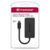 TRANSCEND TS-HUB2C, HUB 4-PORT USB TYPE-C (1XUSB TYPE-C 3.0 TO 4XUSB-A 3.0 5GB/S)
