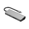 GEMBIRD  A-CM-COMBO5-01, USB TYPE-C 5-IN-1 MULTI-PORT ADAPTER