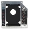 CADDY GEMBIRD MF-95-01 UNIVERSAL SATA 3.0 2ND HDD 9.5MM FOR 2.5" SSD CASE HDD ENCLOSURE WITH LED FOR LAPTOP DVD CD ROM