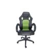 GAMING CHAIR SPACER  SPCH-CHAMP-GRN  BLACK-GREEN, SYNTHETIC PU + TEXTIL, 120 KG MAX