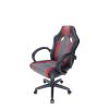 GAMING CHAIR SPACER  SPCH-ELITE-RED  BLACK-GRAY-RED, SYNTHETIC PU + TEXTIL, 120 KG MAX