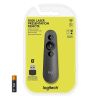 БЕСПРОВОДНОЙ ПРЕЗЕНТЕР LOGITECH R500 BLACK LASER PRESENTATION REMOTE 2.4 GHZ WIRELESS, UP TO 20-METER RANGE, BATTERY INDICATOR, RED LASER POINTER, BLUETOOTH & 2.4GHZ WIRELESS CONNECTION, 910-006520