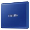 1TB SAMSUNG PORTABLE SSD T7 MU-PC1T0H/WW EXTERNAL SSD, BLUE, READ 1050 MB/S, WRITE 1000 MB/S, SHOCK RESISTANCE, USB 3.2 GEN.2 (SSD EXTERN/ВНЕШНИЙ SSD)