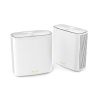 БЕСПРОВОДНОЙ WIFI РОУТЕР ASUS ZENWIFI XD6 WIFI SYSTEM (XD6 2 PACK), WHITE, WIFI 6 802.11AX MESH SYSTEM, WIRELESS-AX5400 574 MBPS+4804, DUAL BAND 2.4GHZ/5GHZ FOR UP TO SUPER-FAST 5.4GBPS, WAN:1XRJ45 LAN: 3XRJ45 10/100/1000 (ROUTER WIRELESS WIFI/БЕСПРОВОДНО
