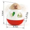 HAPE E0016A ДЕРЕВЯННАЯ ИГРУШКА ПОГРЕМУШКА НЕВАЛЯШКА "BELL RATTLE"