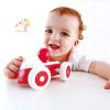 HAPE E0064A  ДЕРЕВЯННАЯ ИГРУШКА. МАШИНКА КРАСНАЯ