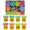 HASBRO PLAY DOH E5044 ИГРОВОЙ НАБОР ПЛАСТИЛИНА 8 ЦВЕТОВ РАДУГА