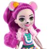 MATTEL ENCHANTIMALS FXM76 КУКЛА С ПИТОМЦЕМ МЫШКА МАЙЛА NEW, 15 СМ
