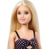 MATTEL BARBIE FASHIONISTAS GHW50 КУКЛА ,,МОДНИЦА В ЧЕРНО-БЕЛОМ ПЛАТЬЕ''