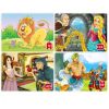 NORIEL NOR5328 - ПАЗЛ "4 СКАЗКИ"  (12, 24, 42, 56 ДЕТАЛИ)
