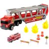 MATTEL MATCHBOX GWM23 ПОЖАРНЫЙ ГРУЗОВИК-ТРАНСПОРТЕР ДОРОЖНОЕ ПРИКЛЮЧЕНИЕ