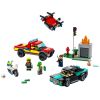 LEGO CITY 60319 КОНСТРУКТОР ПОЖАРНАЯ БРИГАДА И ПОЛИЦЕЙСКАЯ ПОГОНЯ