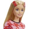 MATTEL BARBIE GRB59 КУКЛА МОДНИЦА В РОЗОВОМ КОСТЮМЕ