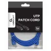 PATCH CORD CABLEXPERT PP12-2M/B, CAT5E UTP, 2M, ALBASTRU