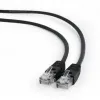PATCH CORD CABLEXPERT PP12-0.5M/BK, CAT5E UTP, 0,5M, NEGRU