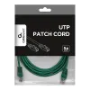 PATCH CORD CABLEXPERT PP12-3M/G, CAT5E UTP, 3M, VERDE